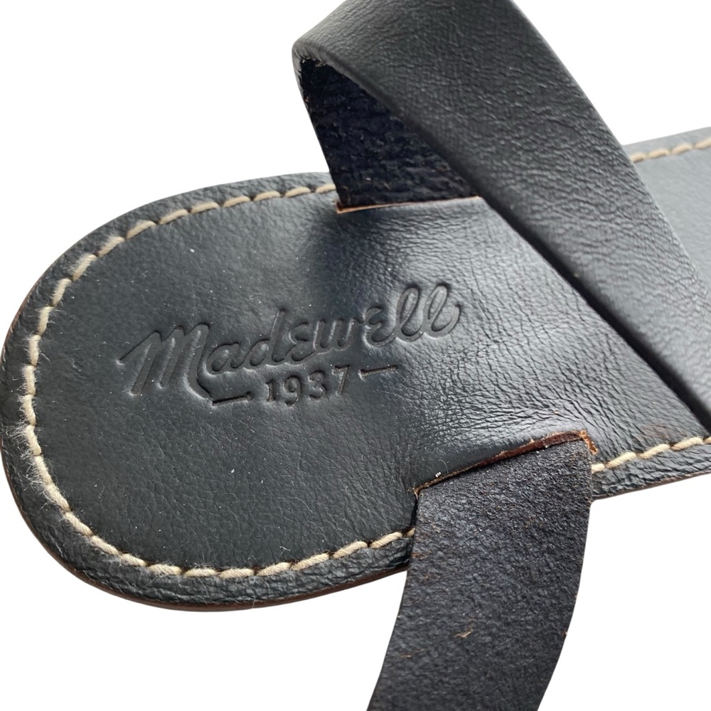 Madewell Black Leather Sandals - Picture 5 of 16